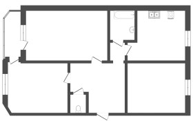 Продажа 3-комнатной квартиры, 87.7 м, Атырау мкр-н, дом 158