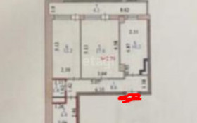 Продажа 2-комнатной квартиры, 59.1 м, Мангилик Ел, дом 62